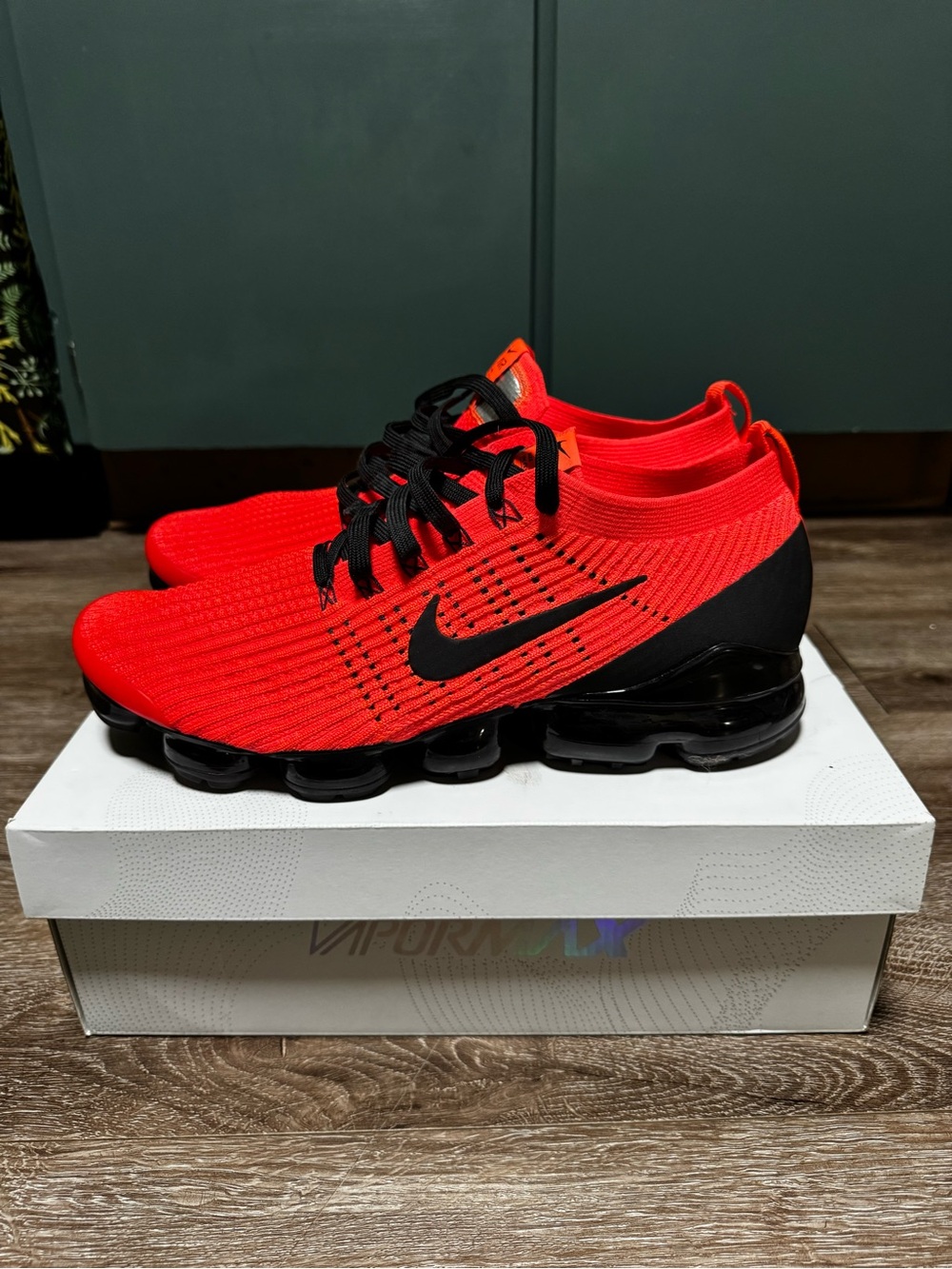 Nike Flash Crimson VaporMax Flyknit 3
